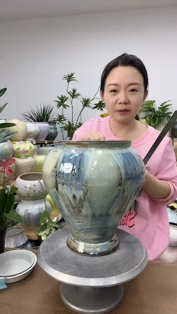 11.14陶瓷花盆直播链接高.   30   口20.5