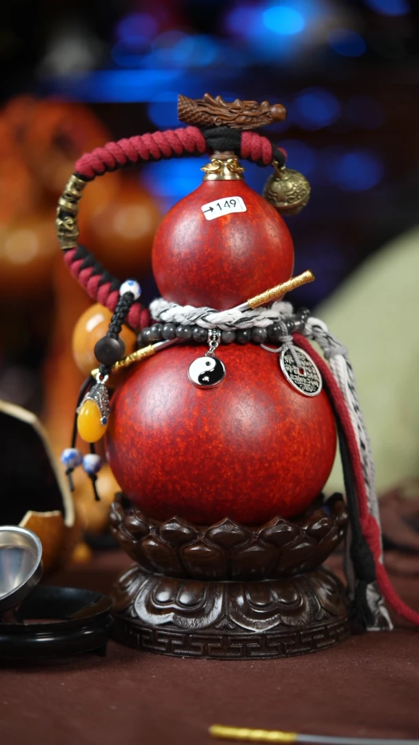 【闪购商品】149号600ml左右的非遗漆器酒葫芦