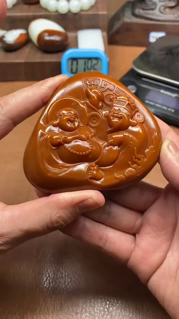 未镶嵌和田玉把件英****.1