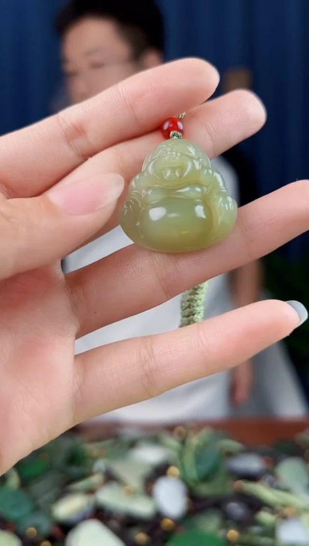 未镶嵌和田玉挂件拍一发一