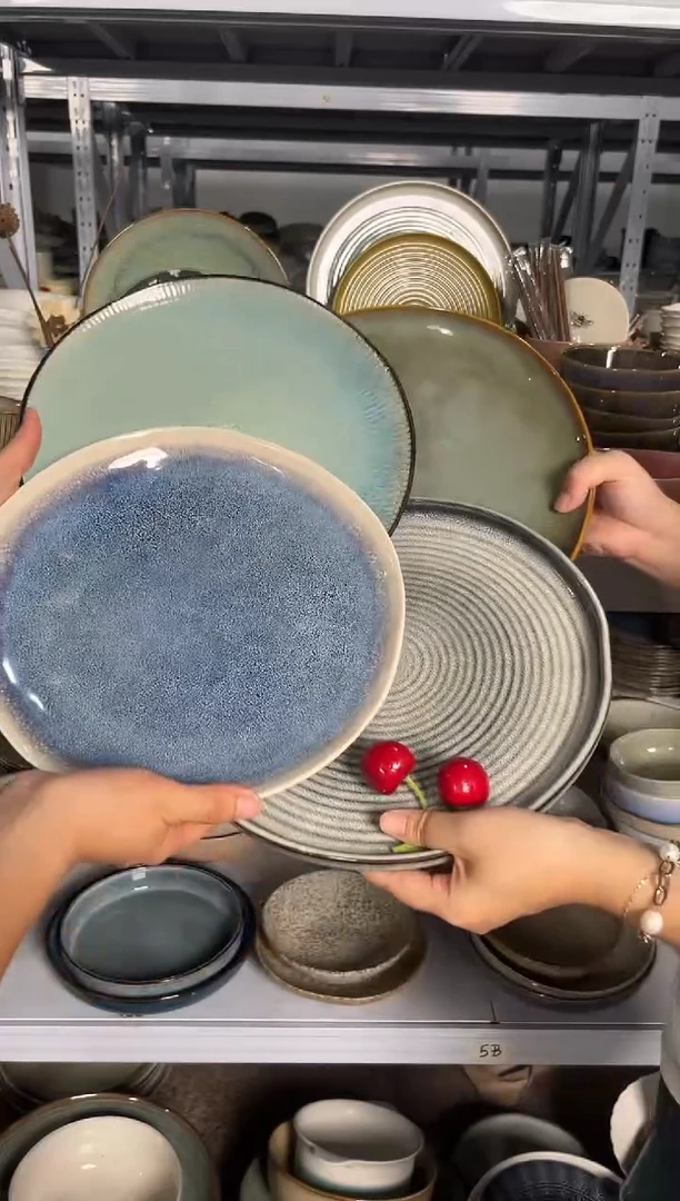 陶瓷外贸尾瑕疵满20包邮X4 大盘组合