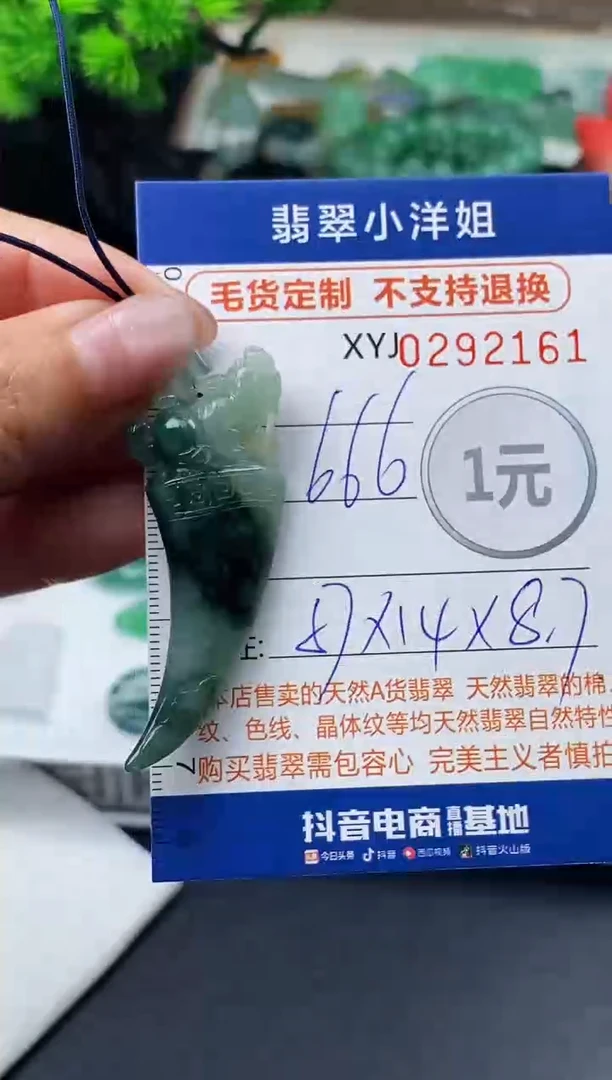 未镶嵌定制翡翠毛货商品 不退换/ 2161
