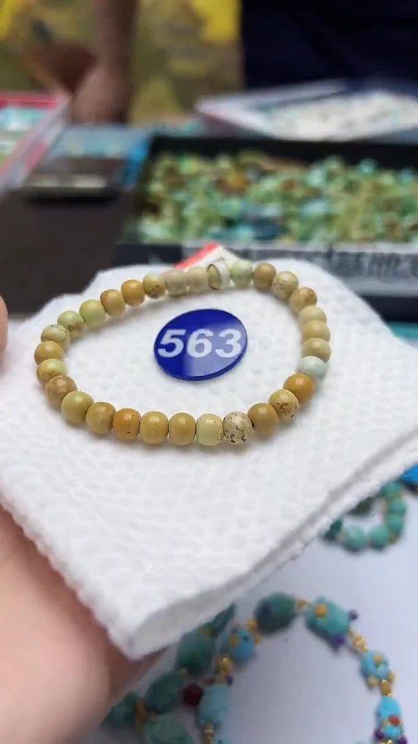 绿松石未镶嵌手串563