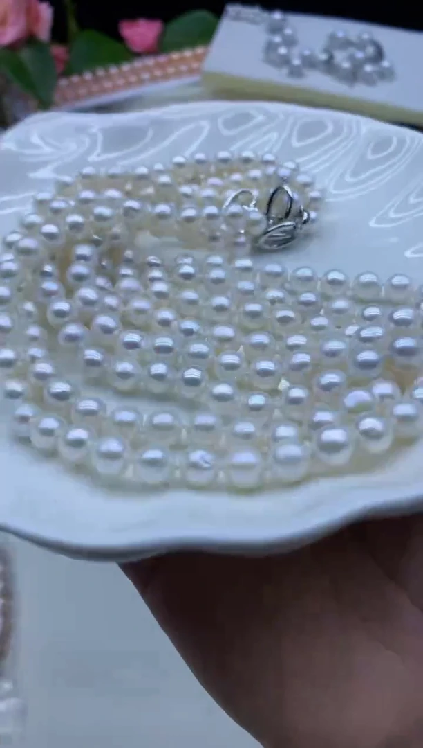 【闪购商品】淡水珍珠颈饰未镶嵌淡水珍珠项链多样性发其一