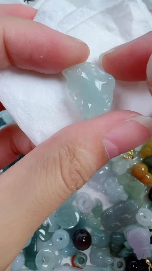 散珠翡翠182号链接,A货翡翠