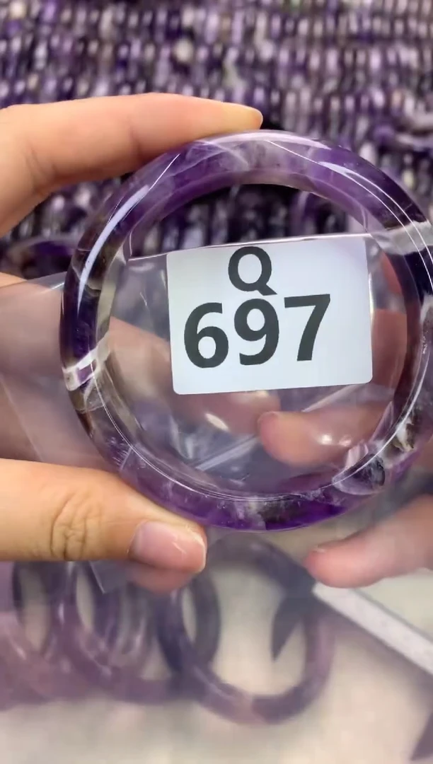 【闪购商品】水晶水晶手镯Q未镶嵌697-59