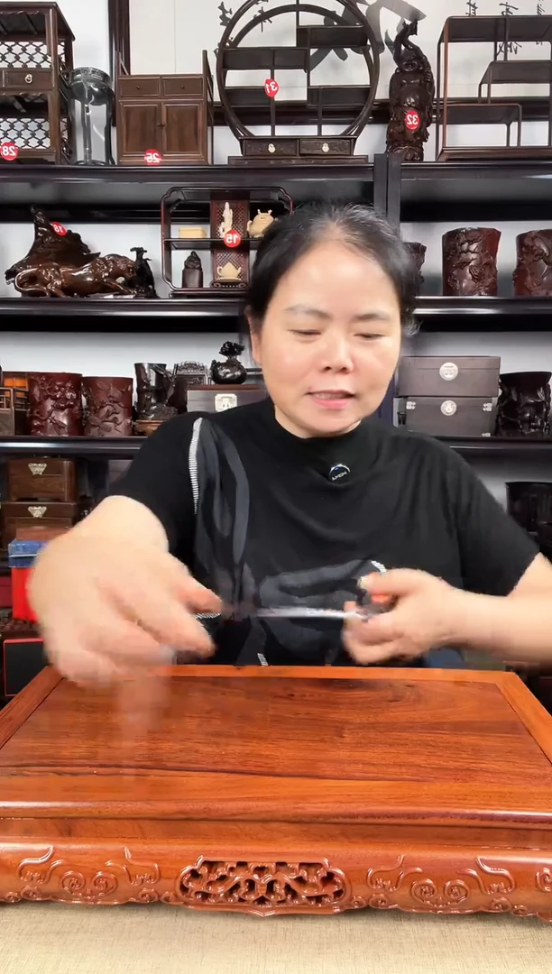 木752瑕疵老李红木工艺品