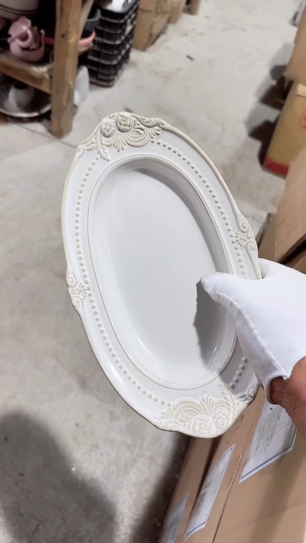 瓷片莫尼椭圆 微瑕凑满20元包邮