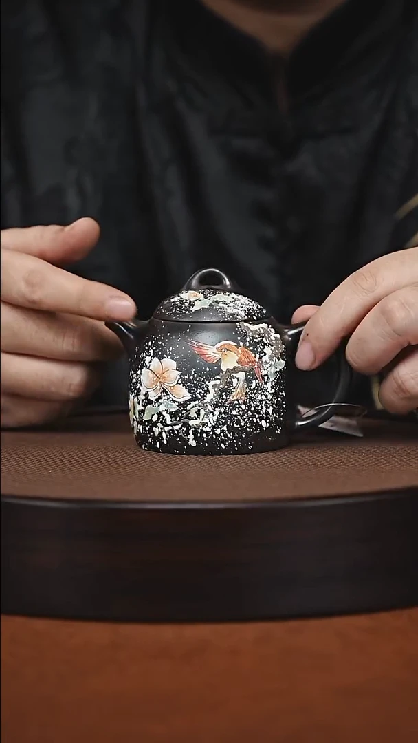 茶壶紫砂原矿紫砂壶