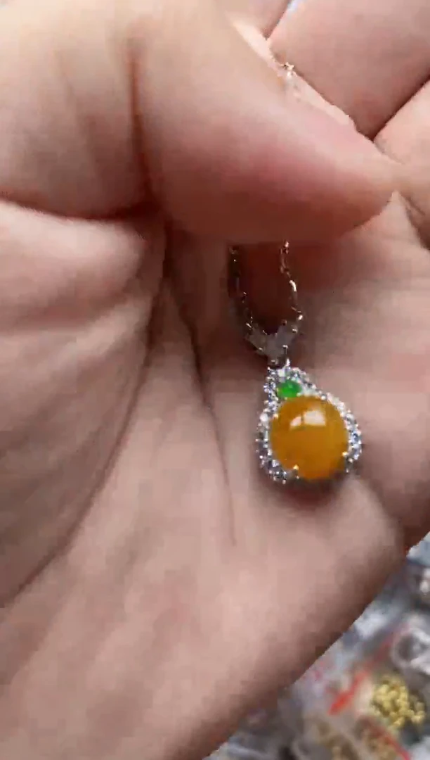 【闪购商品】翡翠戒指银S925镶嵌2222---5