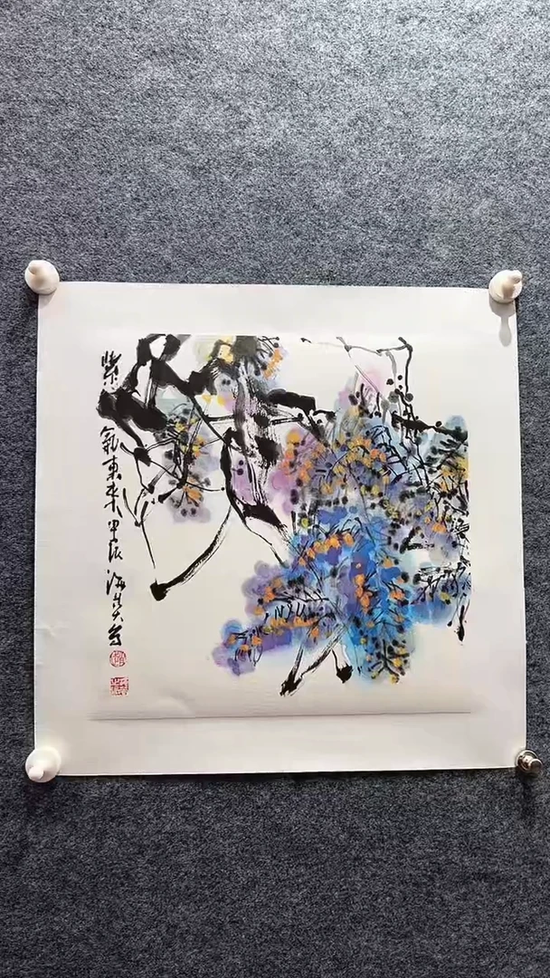 国画赵海英/国画/花鸟