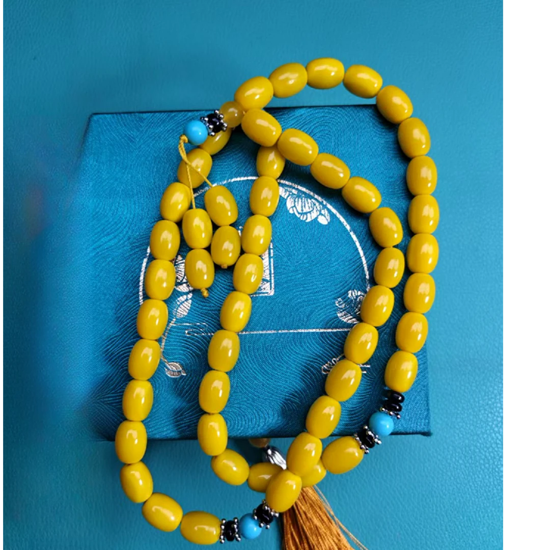 【正气大礼】高端正品长桶珠项链（DIY）