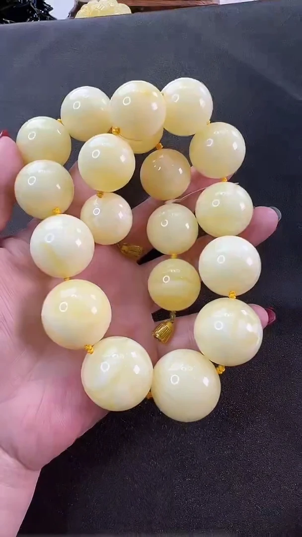 【闪购商品】琥珀颈饰未镶嵌项链