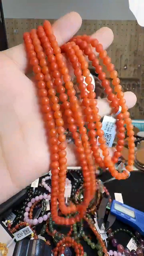 项链未镶嵌南红玛瑙村1551 多样性发一件