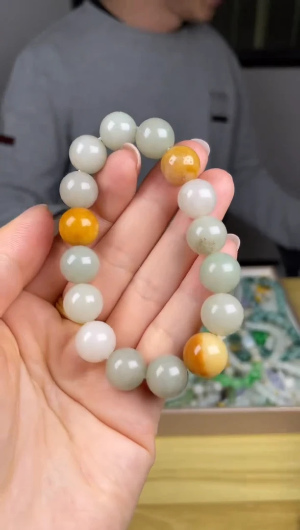 未镶嵌手链翡翠多宝手串卡12