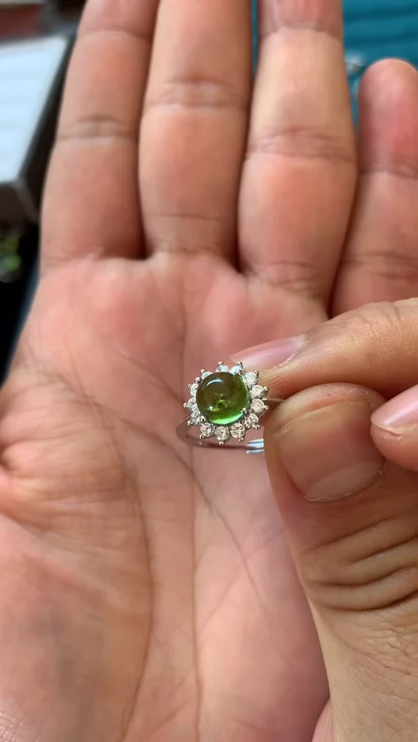 未镶嵌戒指碧玺杨*霖碧玺戒指