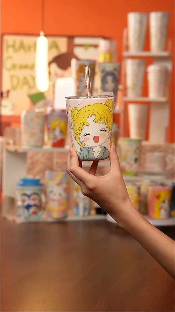 景德镇手工手绘文创陶瓷杯