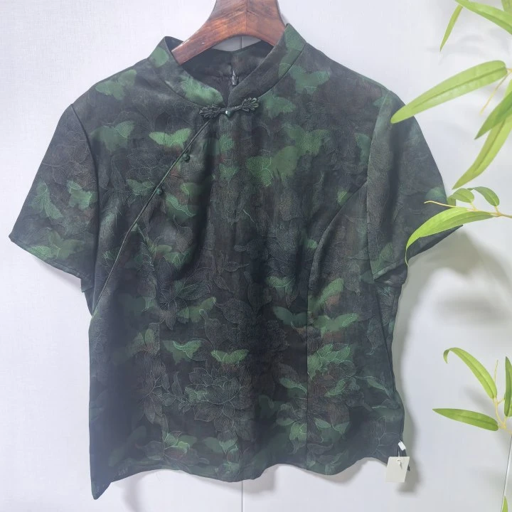 青娘子香云纱新中式上衣241860