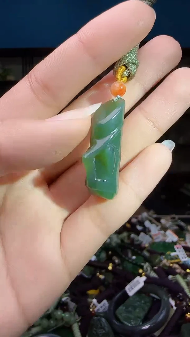 颈饰未镶嵌和田玉ls1248