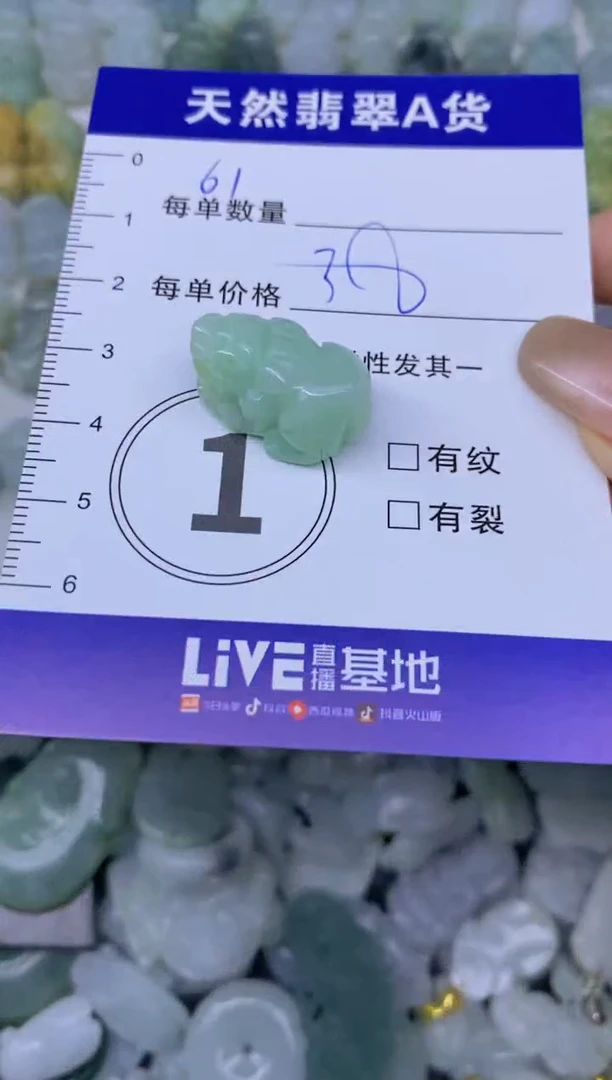 颈饰未镶嵌翡翠天然翡翠A货批量多样性发一件