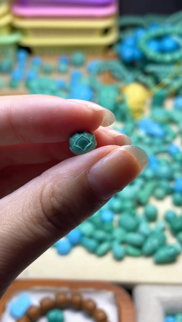 无非金属卡8莲花立体圆珠