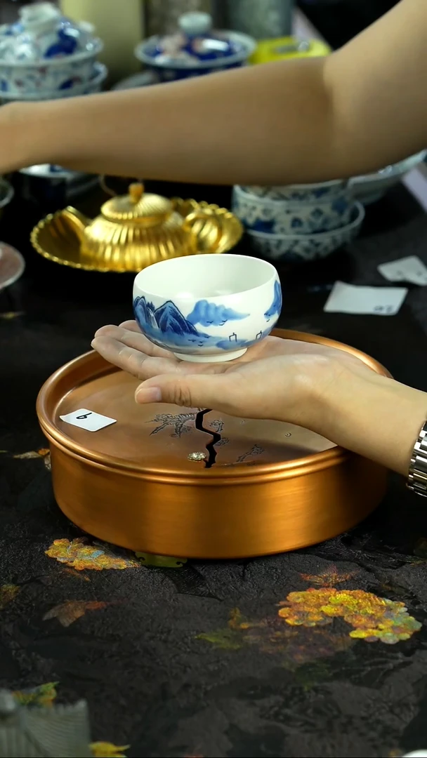 景德镇手绘瓷器放漏场