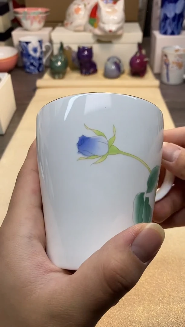 【闪购商品】茶具耐高温全品全新 （ 蓝玫瑰）