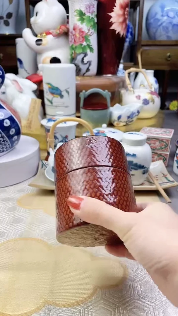 【闪购商品】盘日产篮胎茶叶罐