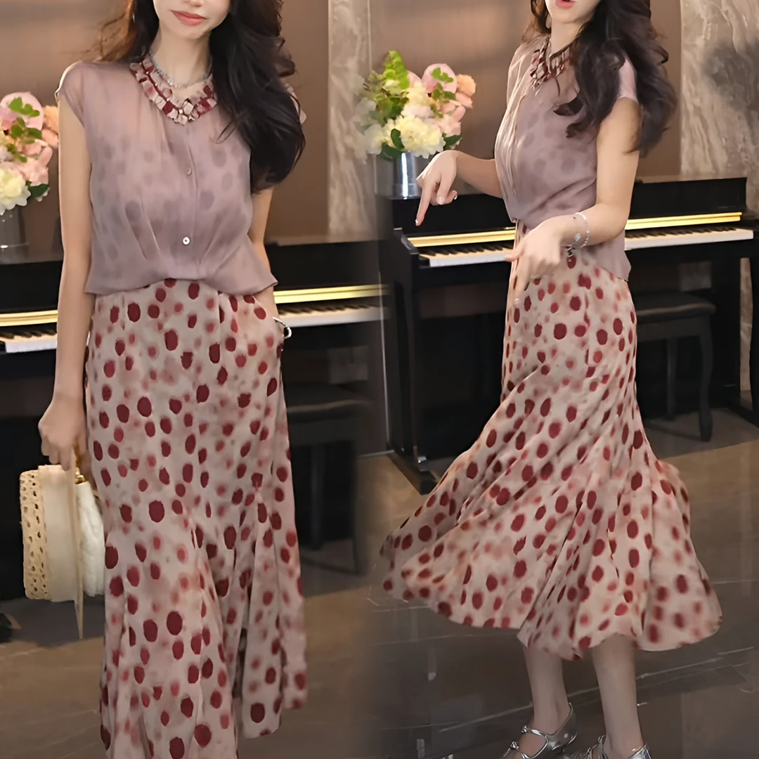 2572#碎花吊带法式中腰常规夏季连衣裙显瘦洋气时尚夏装包臀女装