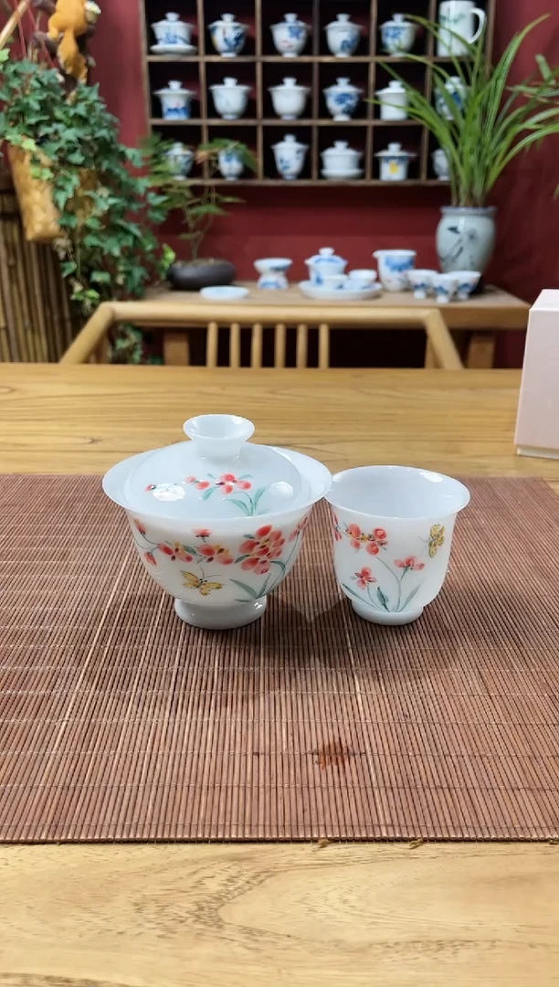 盖碗/杯群芳斋闪购链接（以闪拍图片为准）