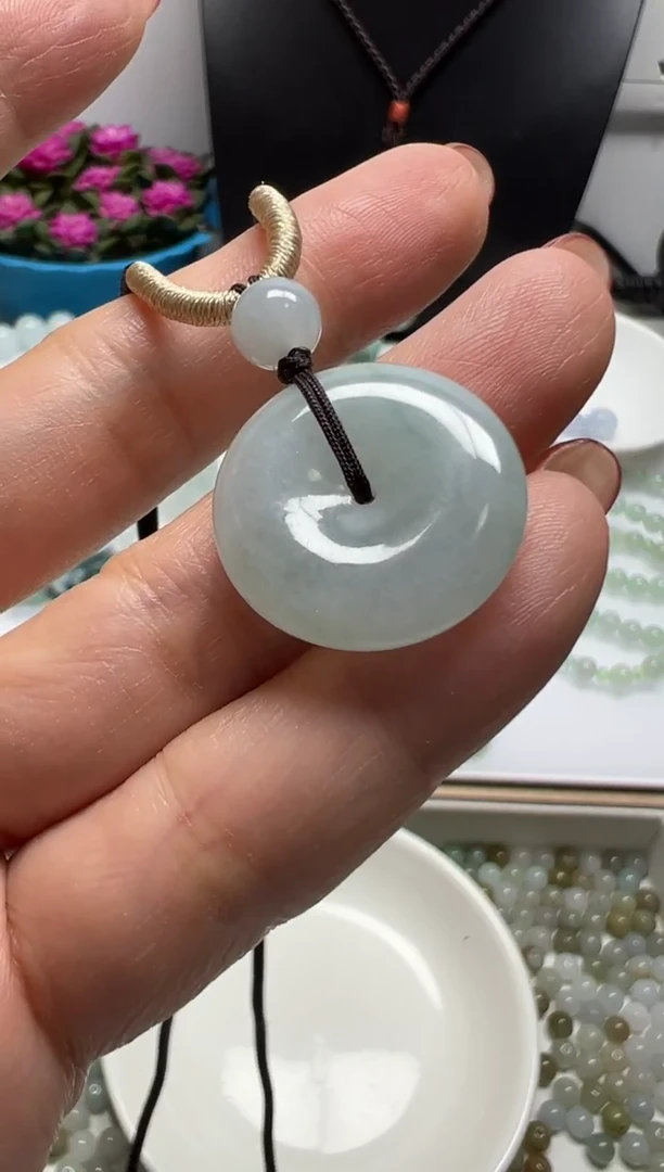 散珠翡翠欣*?纯天然缅甸A货翡翠