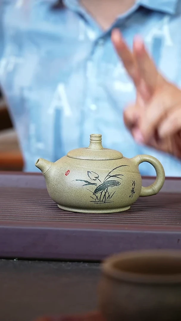 紫砂蟹壳青@@ch04373