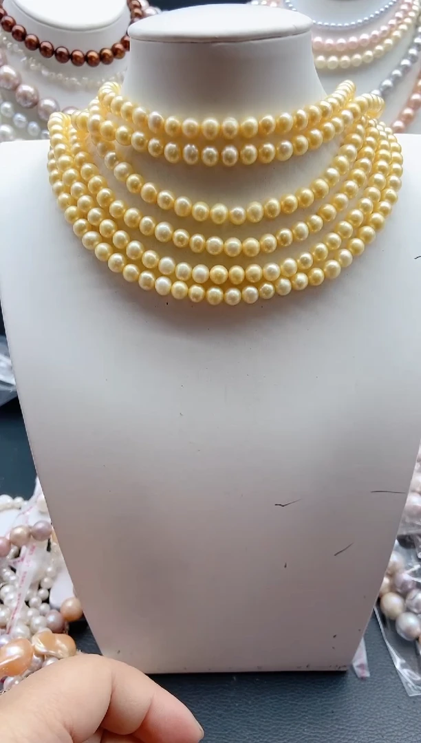 【闪购商品】淡水珍珠颈饰未镶嵌1