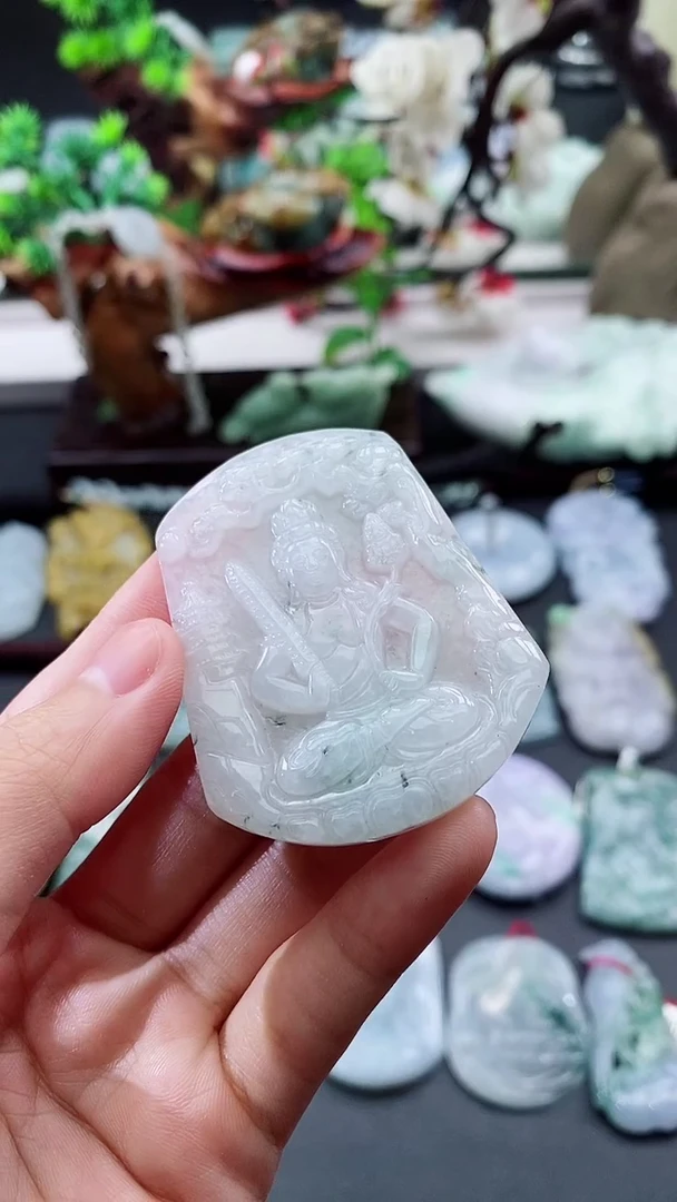 颈饰未镶嵌翡翠天然缅甸A货翡翠