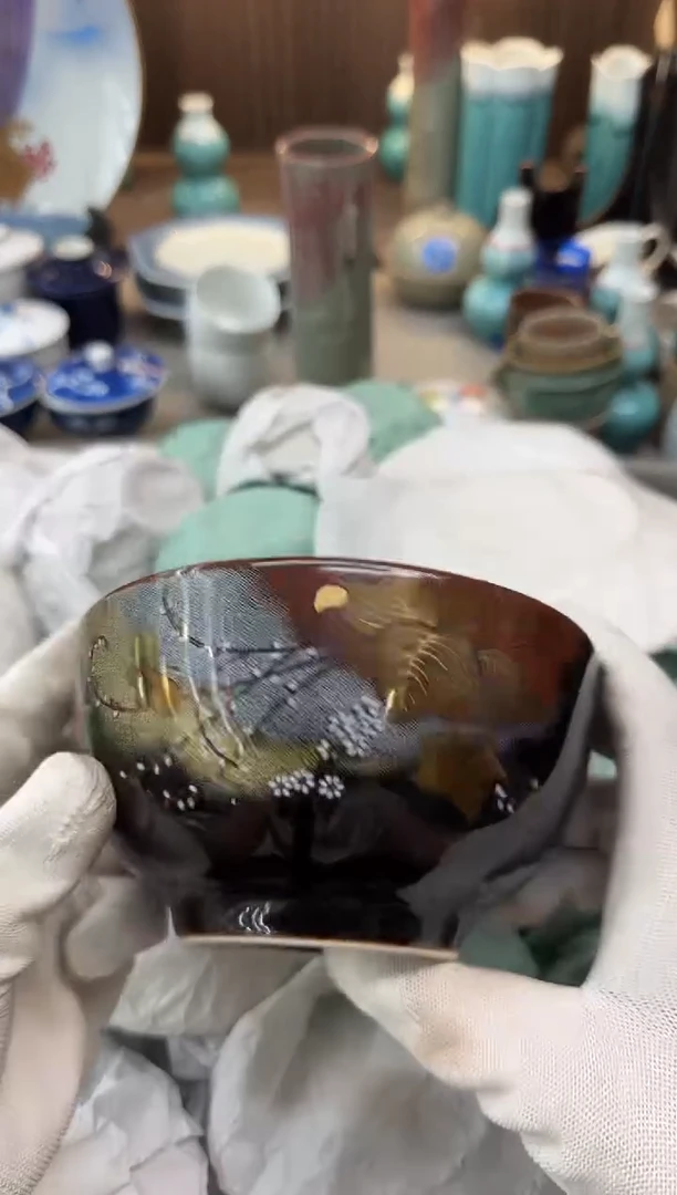 茶盏张*秋瓷器瓷器瓷器瓷器