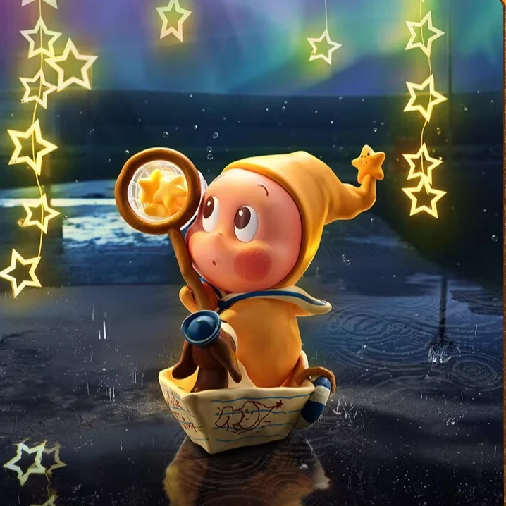 【拆盒】123星星人系列潮玩盲盒周边手办礼物摆件