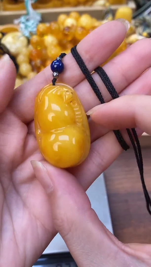 裸石琥珀未镶嵌天然琥珀蜜蜡
