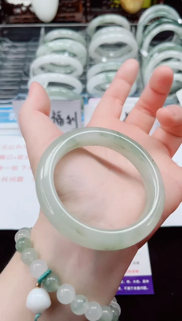 未镶嵌手镯石英质玉208-52/53
