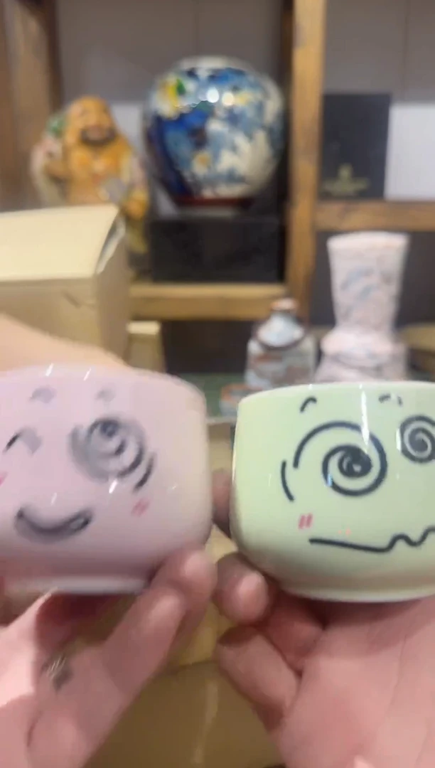 有田烧卡哇伊茶盏