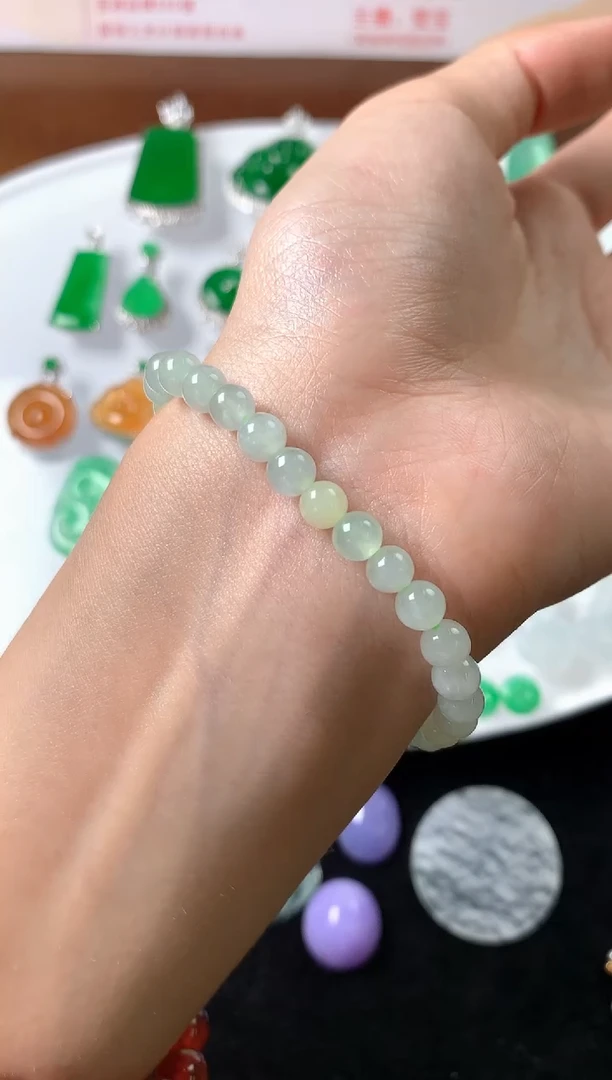 未镶嵌手链翡翠手链
