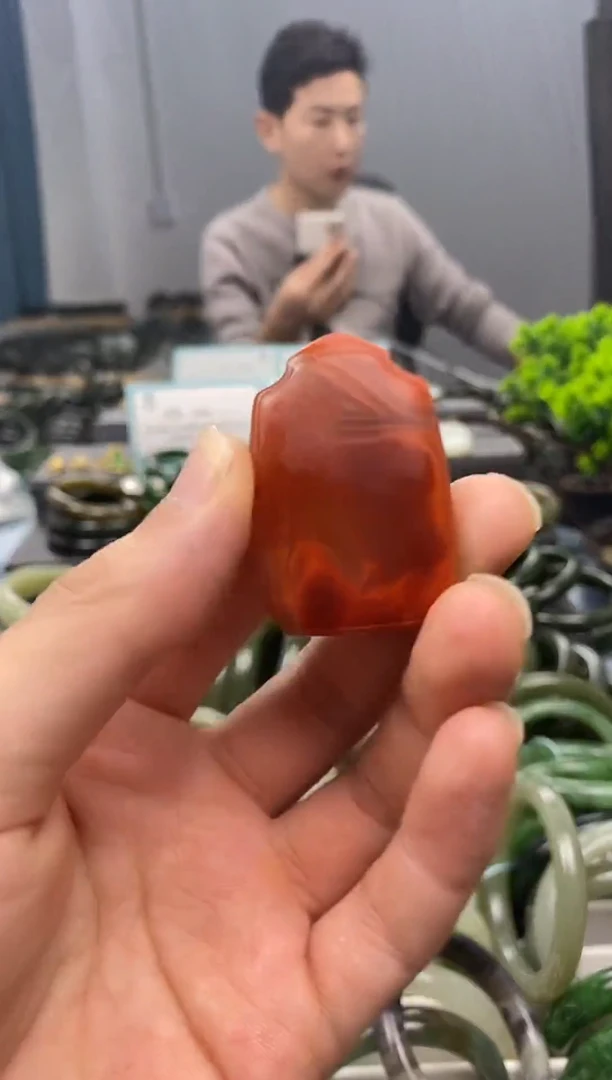 颈饰合金南红玛瑙29.6mm