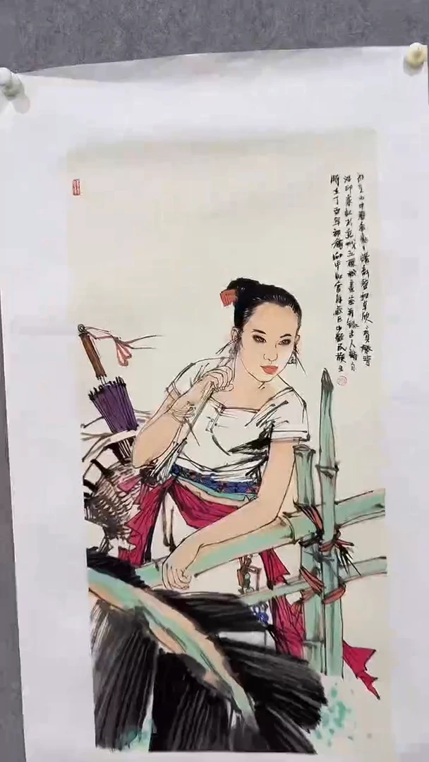 国画刘向平-4平尺-国画作品