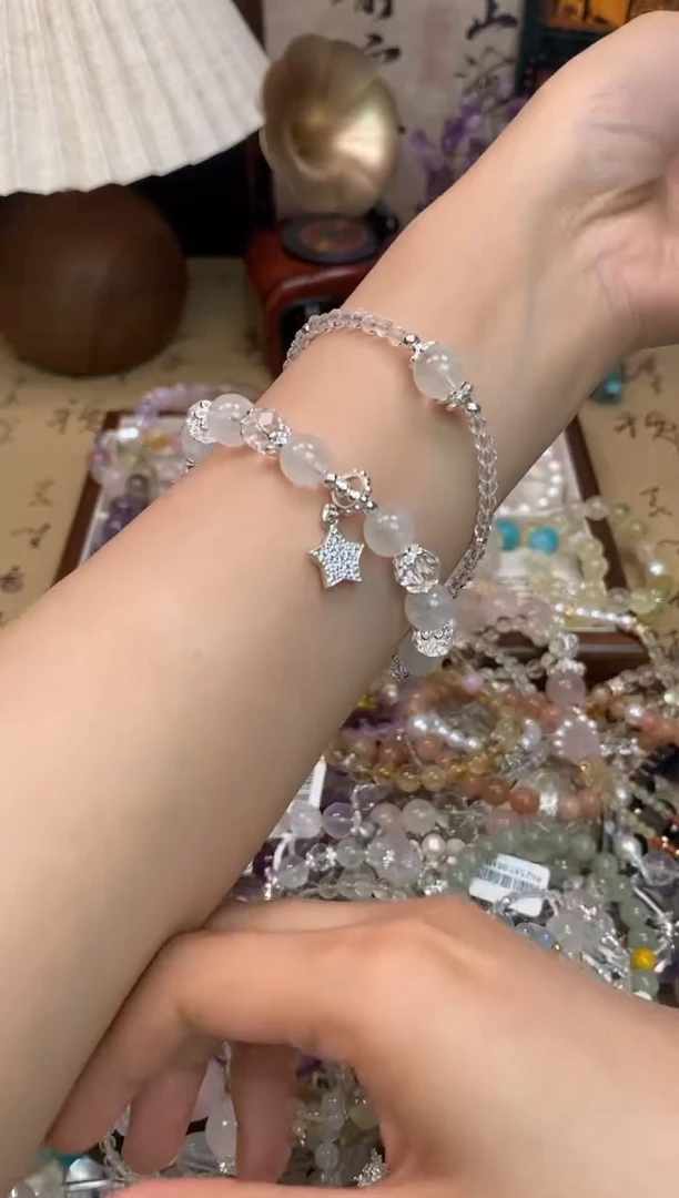 水晶手链未镶嵌5230手串