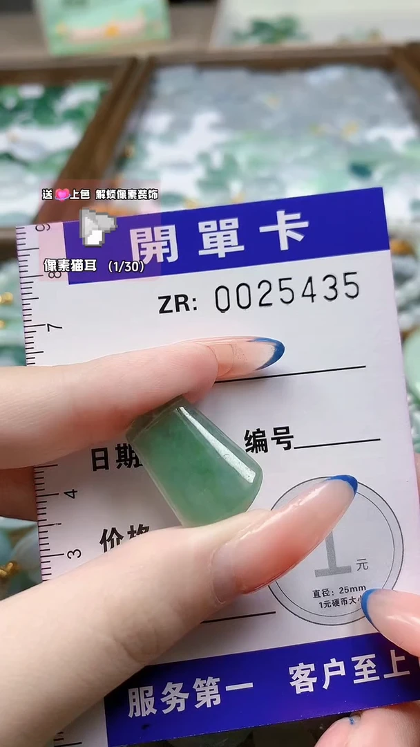 翡翠未镶嵌颈饰翡翠A货 多样性发货其一（不含链）