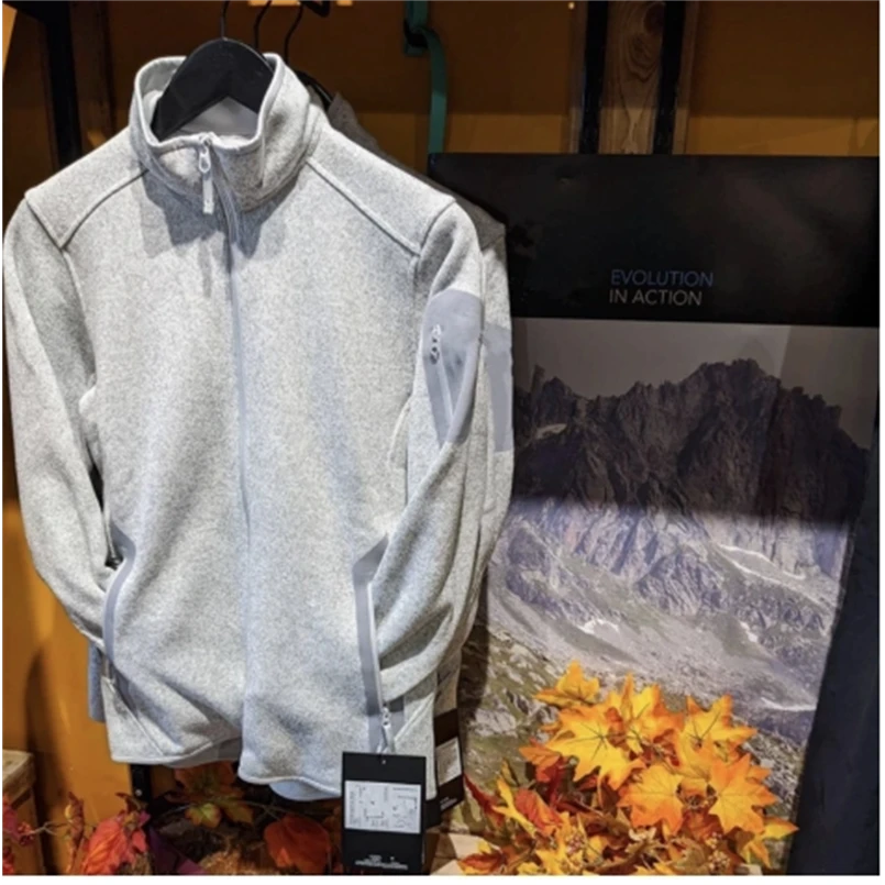 王炸单品！COVER系列！聚热锁暖！秋冬多色休闲男立领抓绒衣外套