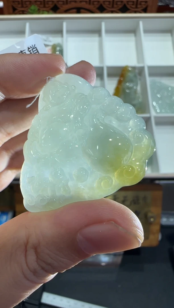 未镶嵌挂件翡翠A货翡翠多样性孤品
