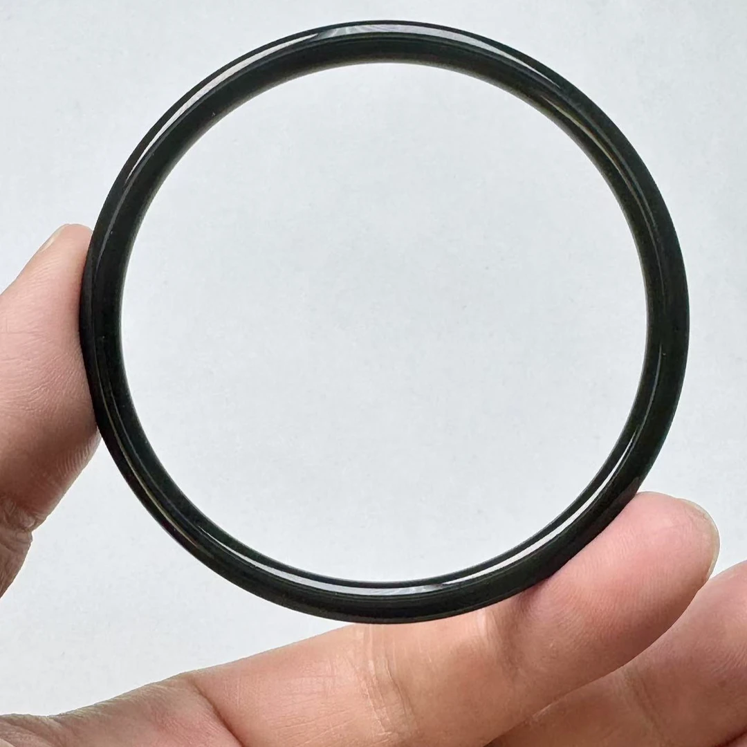 天然和田玉青玉女款手镯叮当镯（下单备注圈口）