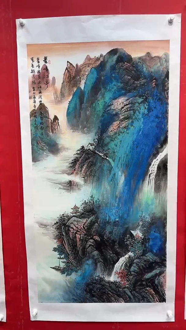 国画画家陆远华纯手绘原作