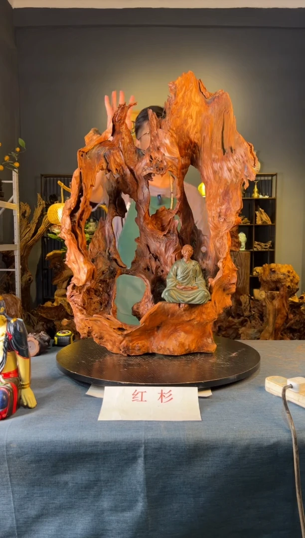 木卢师傅根艺作品（不包含人物摆件）
