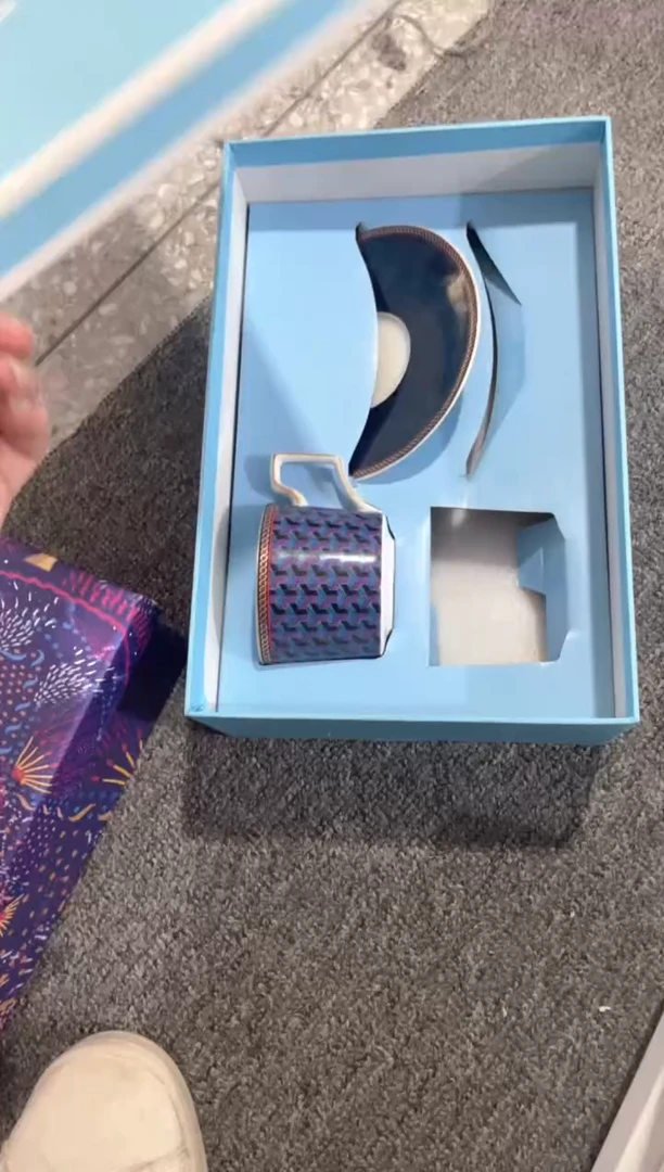 瓷片咖啡杯礼盒清仓！！！
